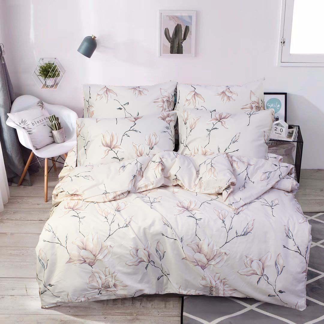 Комплект постельного белья двуспальный Еней-плюс Т0775 Коричневый/Бежевый