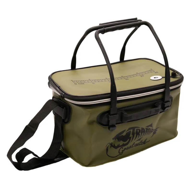 Сумка рибальська Tramp з EVA 55x30x30 см L 50 л Olive (UTRP-030-olive-L) - фото 8