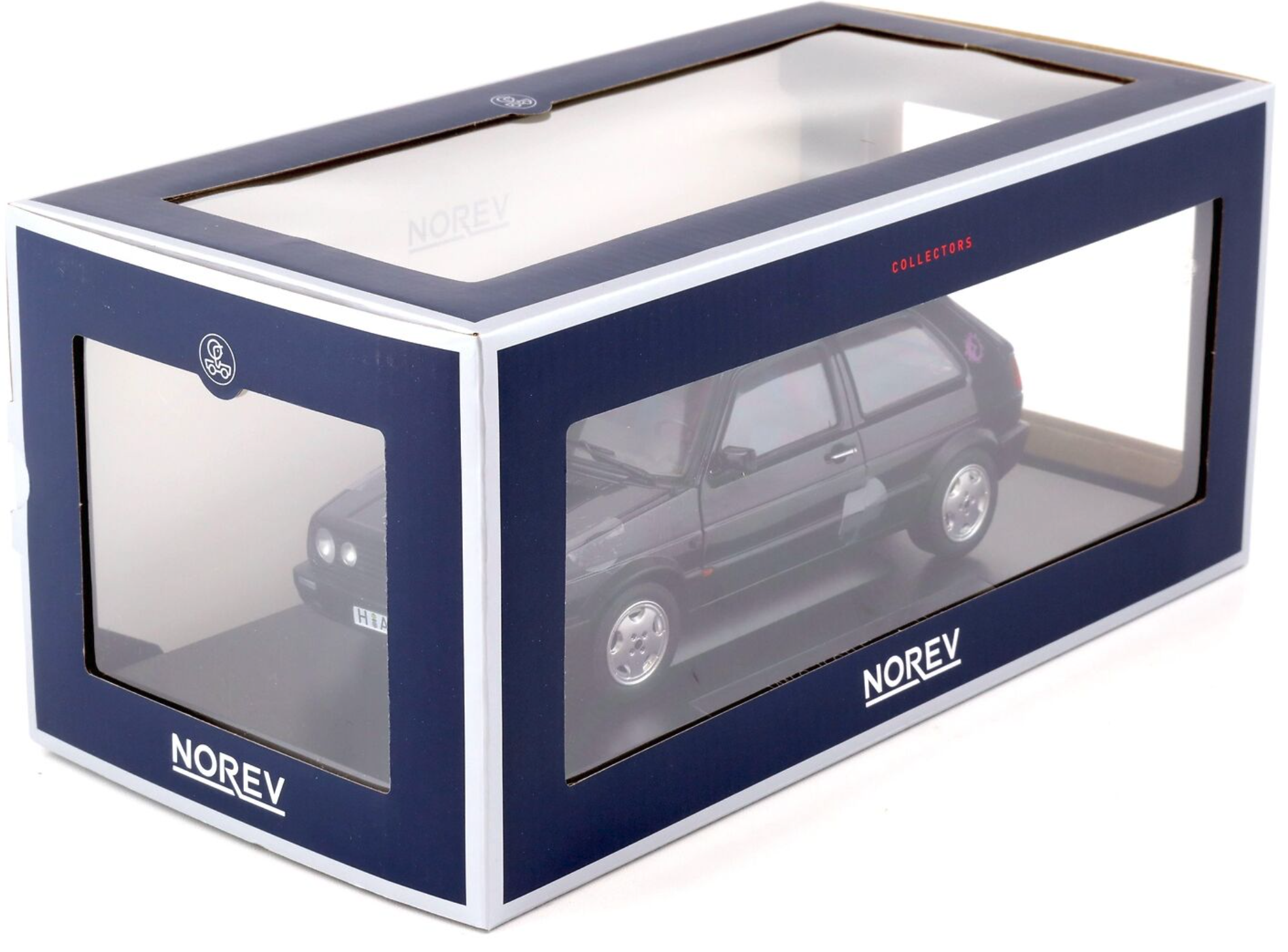 Модель автомобиля Norev 1:18 Volkswagen Golf 2 GTI Fire and Ice 1991 Violett Metallic (188558) - фото 6