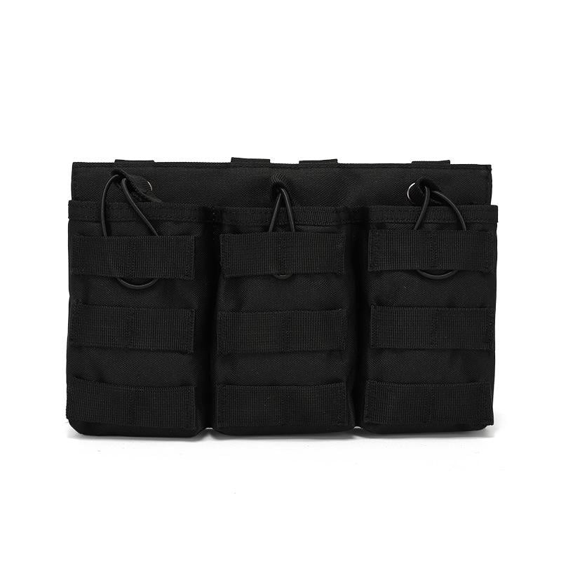 Подсумок для магазина БК тройной открытый Черный (pouch-forammo-to-black)