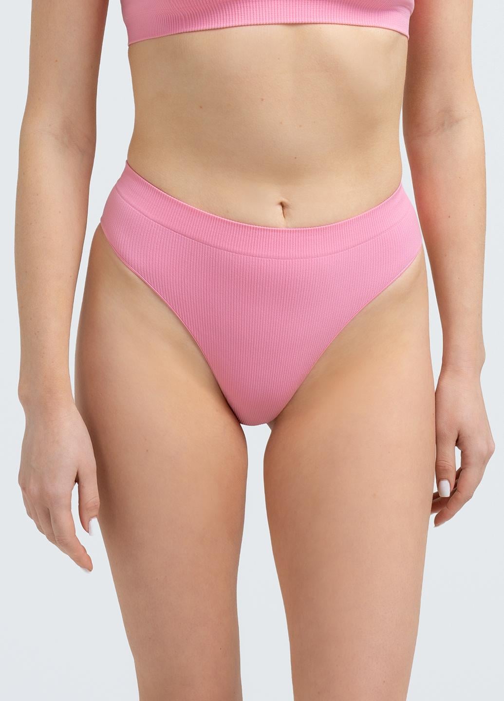 Трусы бразилиана женские Giulia BRASILIAN BRIEFS RIB бесшовные в рубчик L/XL Pink/Rosa Pink (34531552) Трусы бразилиана женские Giulia BRASILIAN BRIEFS RIB бесшовные в рубчик L/XL Pink/Rosa Pink (34531552)