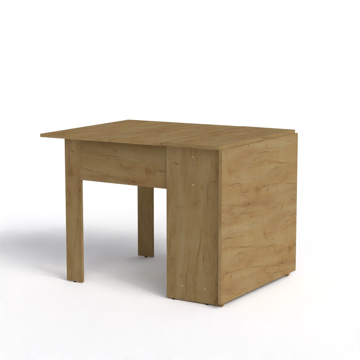 Стол-книжка раскладной Компанит 1 76х33,2х73,6 см Дуб крафт золотой (66f00bd3e46f9163b52628d0) - фото 1