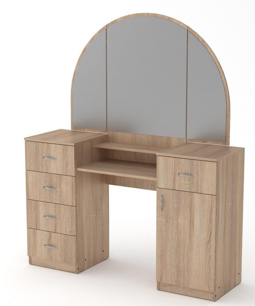 Туалетный столик Компанит Трюмо-5 Ольха