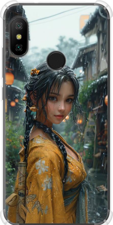 Чехол на Xiaomi Mi A2 Lite Anime-girl (6133sp-1522-42517)