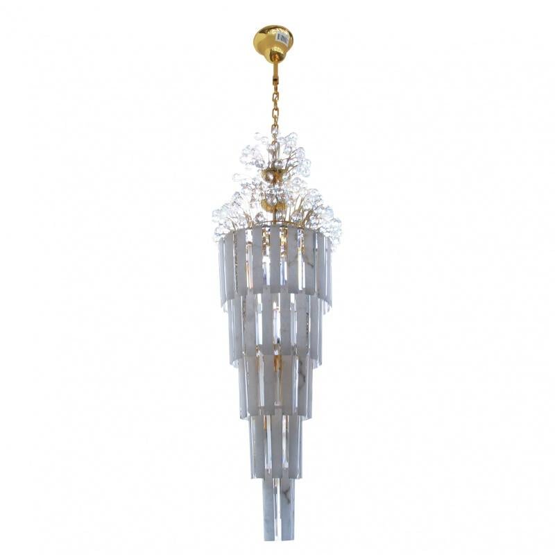 Люстра подвесная торт Brille BCL-287S/32 большая для холла