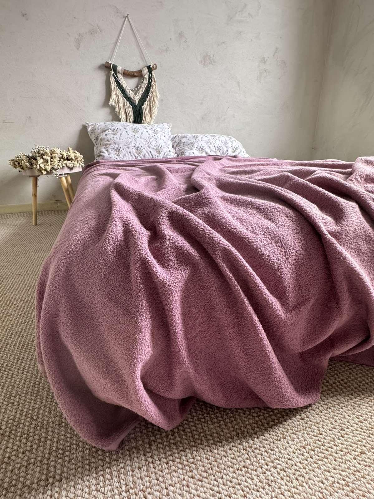 Простынь-покрывало махровое ZEINTEX MADEIRA Орхидеи хлопковое 150х220 см (26986483) - фото 2