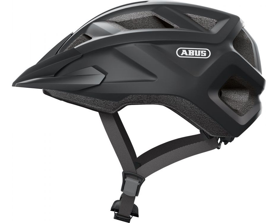 Велосипедний дитячий шолом ABUS MOUNTZ M 52-57 Velvet Black