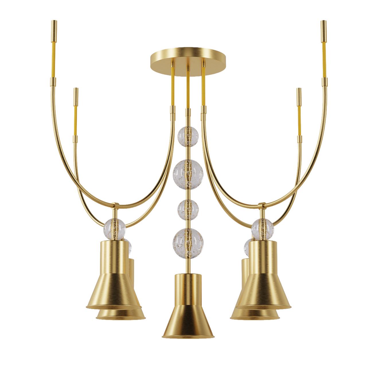 Люстра Pikart Lights ARCH 5U 23665 Золотой (1692308103)