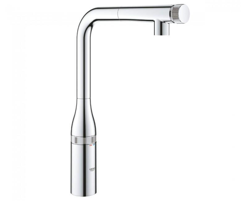 Кухонный смеситель с выдвижным изливом Grohe Essence SmartControl 31615000 Хром (60265)