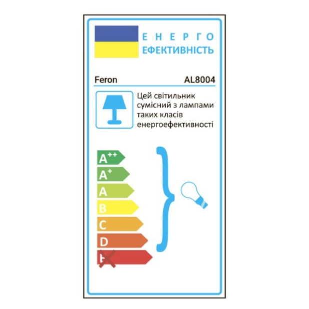 Настенный светильник Feron AL8004 Белый (40168) - фото 6