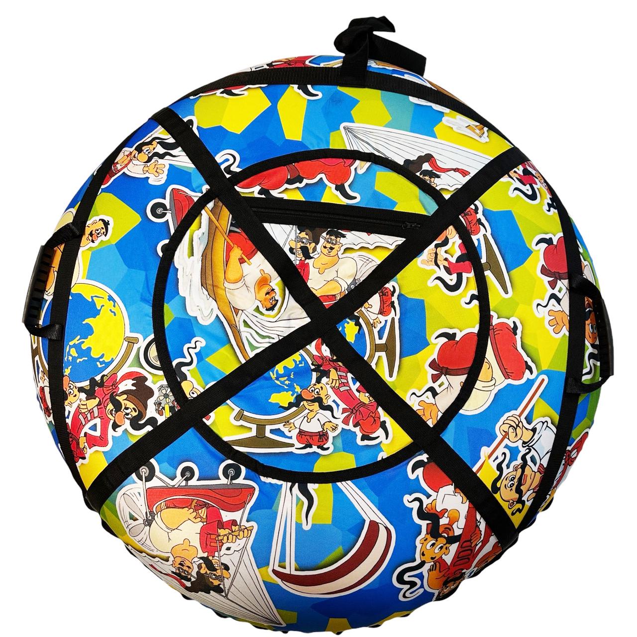 Тюбинг для катания на снегу Казаки 100 см (iz15963)