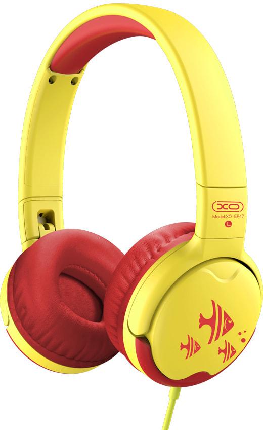 Навушники дитячі Xо EP47 Red/Yellow (34565)