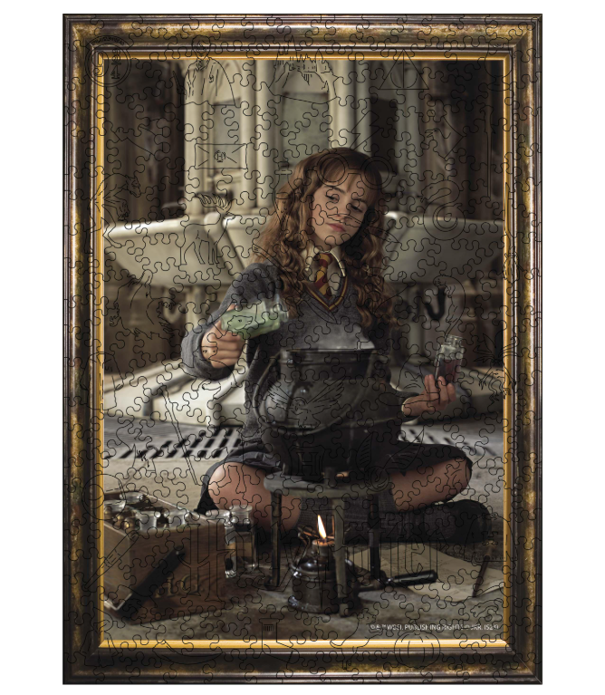 Пазл деревянный фигурный Woods Story Гарри Поттер Гермиона Грейнджер XL (wsph010-XL)