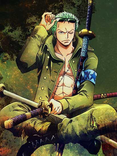 ᐉ Плед Roronoa Zoro One Piece плюш однослойный 135х150 см (113080