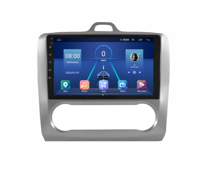 Автомагнітола Lesko для Ford Focus II 2004-2008 4/64 Гб CarPlay 4G Wi-Fi GPS Prime 9" (32467974)