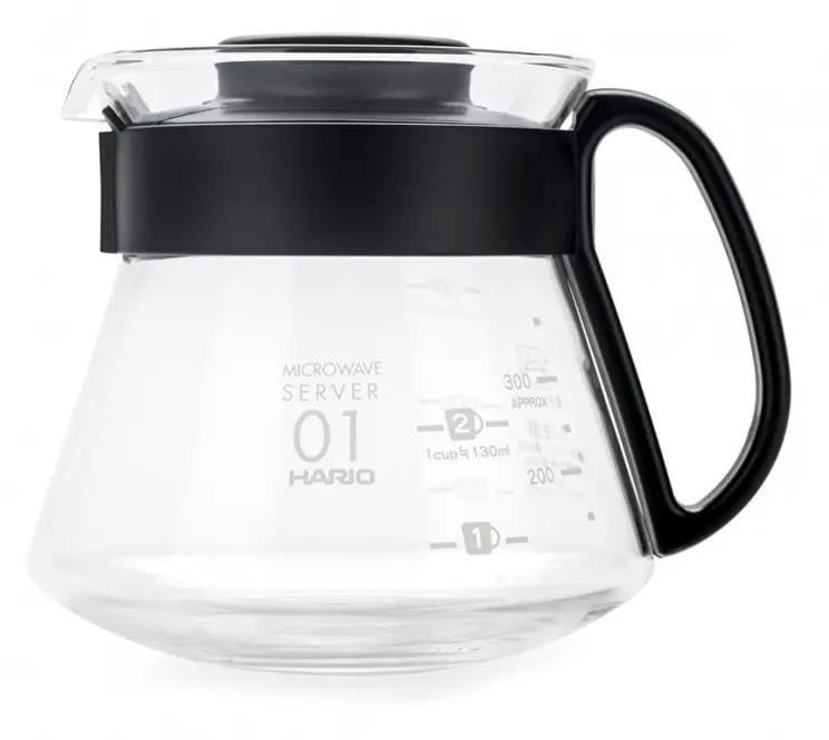 Декантер для заваривания кофе стеклянный Hario Range Server XVD-36B 360 мл (XVD-36B)