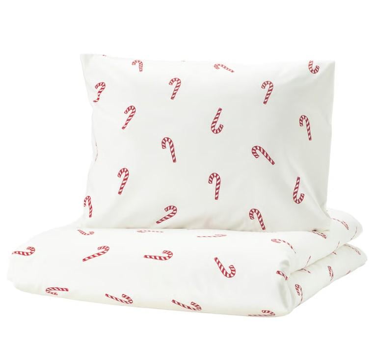 Постільна білизна LÖVSÅNGARE 150х200 см наволочка 50х60 см Білий (29621312)