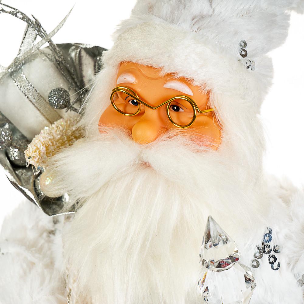 Фигурка декоративная Lefard Санта Клаус в шубе 47 см (042NC) - фото 2 Фигурка декоративная Lefard Санта Клаус в шубе 47 см (042NC) - фото 2