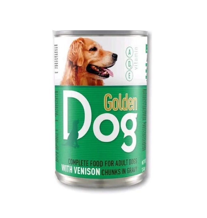 Консерви для собак Golden Dog з олениною 415 г