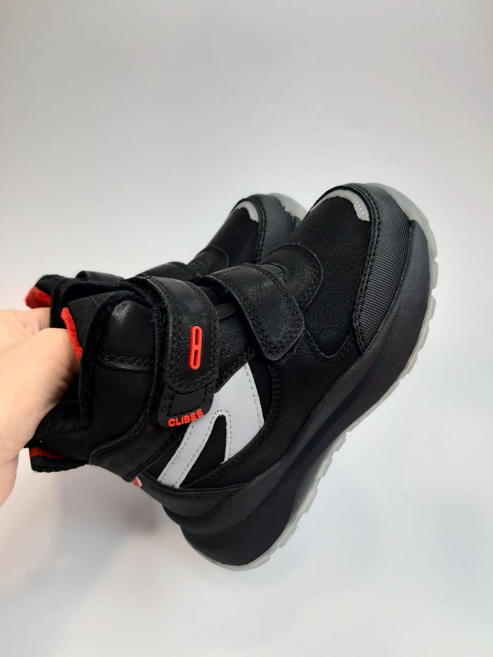 Черевики зимові Clibee для хлопчика р. 32 21,1 см Чорний (607 bl-red) - фото 5 Черевики зимові Clibee для хлопчика р. 32 21,1 см Чорний (607 bl-red) - фото 5