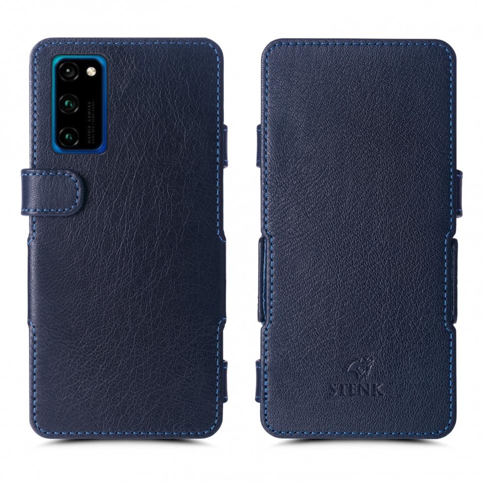 Чехол книжка Stenk Prime для HuaWei Honor View 30 Pro Синий (67526) Чехол книжка Stenk Prime для HuaWei Honor View 30 Pro Синий (67526)