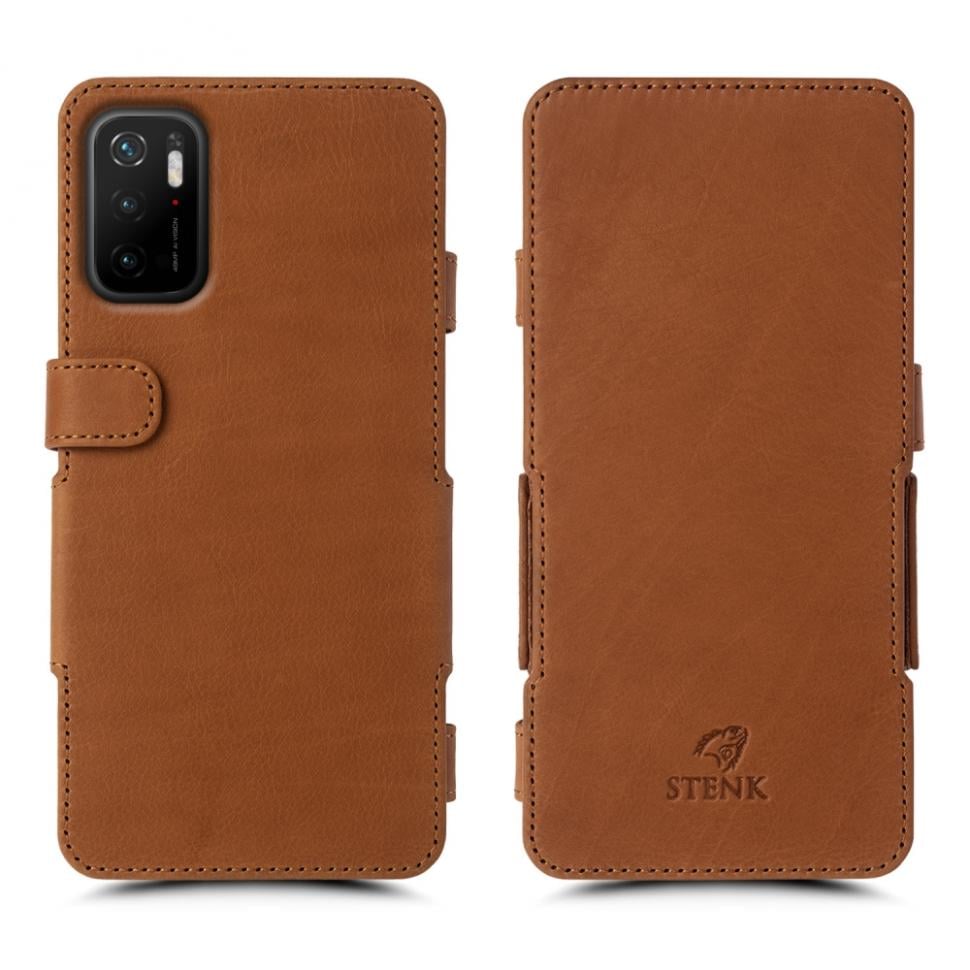 Чехол книжка Stenk Prime для Xiaomi Poco M3 Pro Camel (69064)