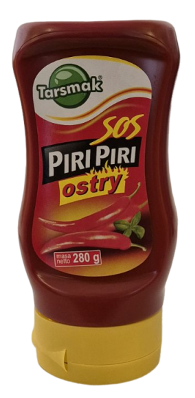 Соус острый Tarsmak Piri Piri ostry 280 г (20262727)