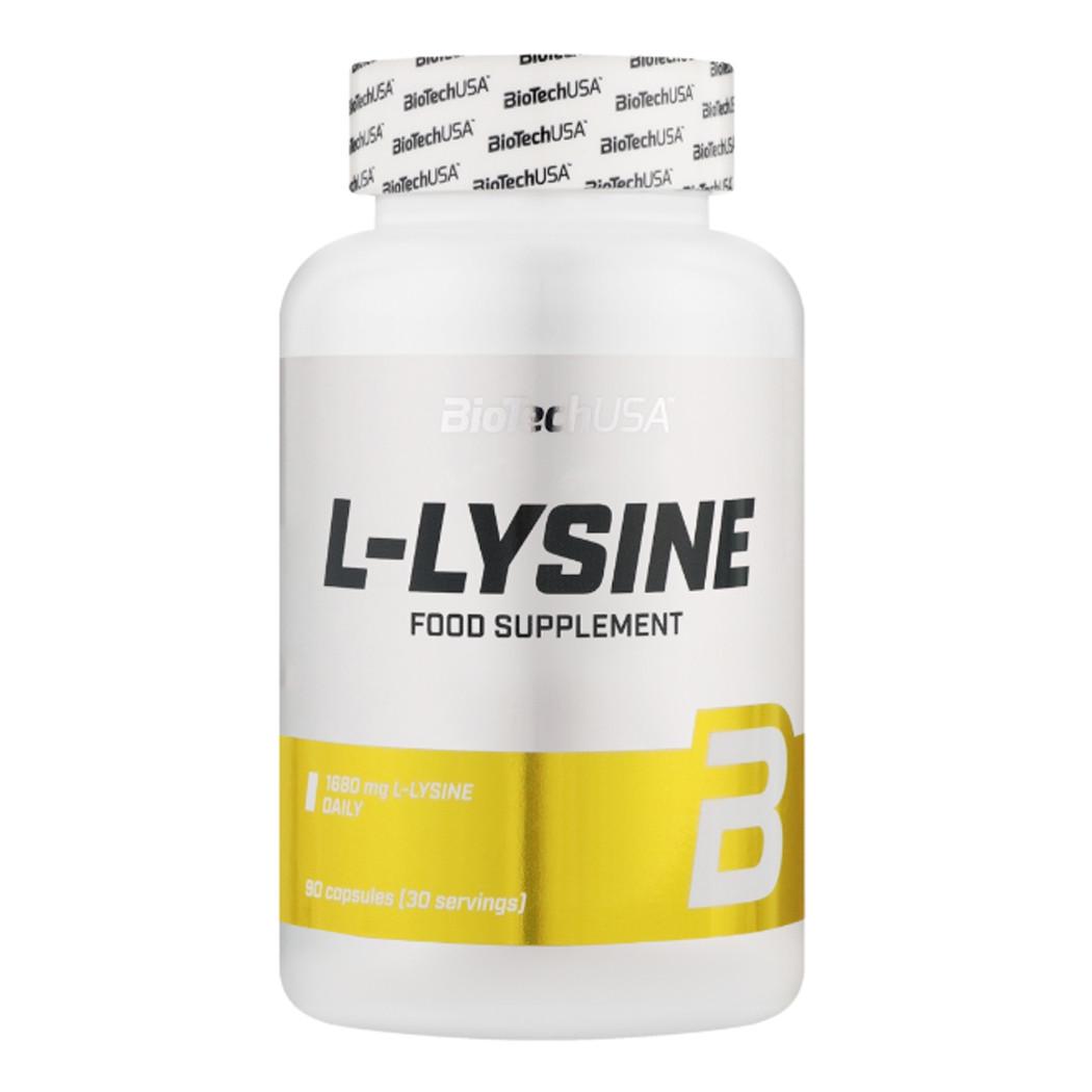 Лизин BioTech USA L-Lysine 90 капс. (11637-01)