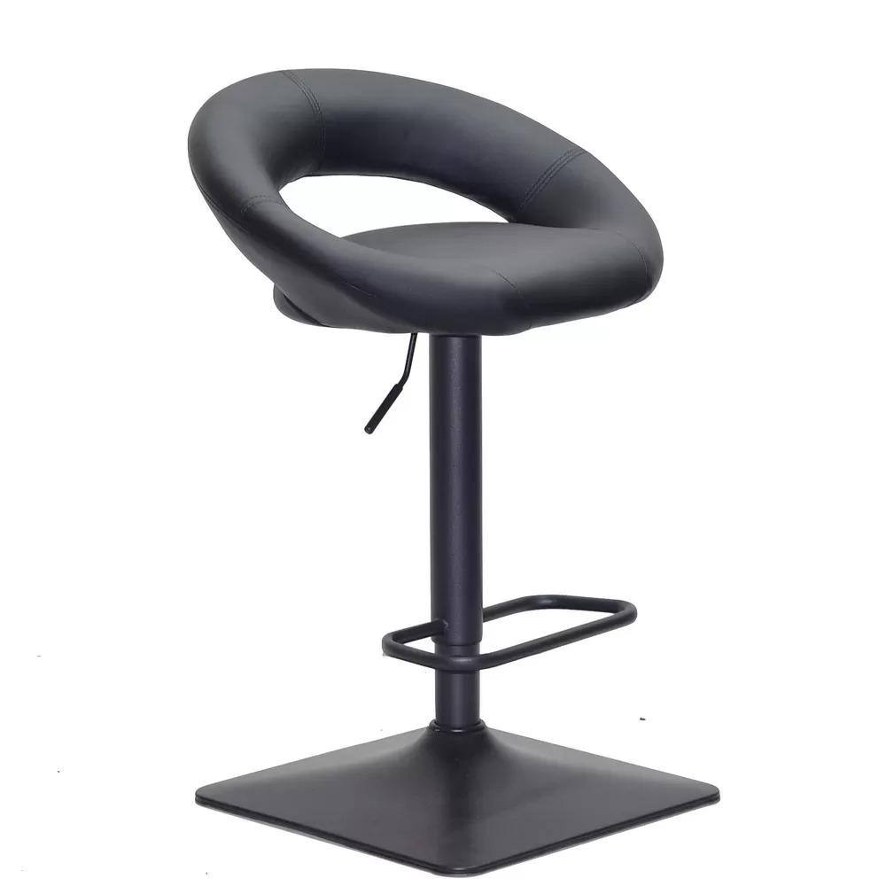 Барный стул Lolly square black экокожа Черный (123748) Барный стул Lolly square black экокожа Черный (123748)