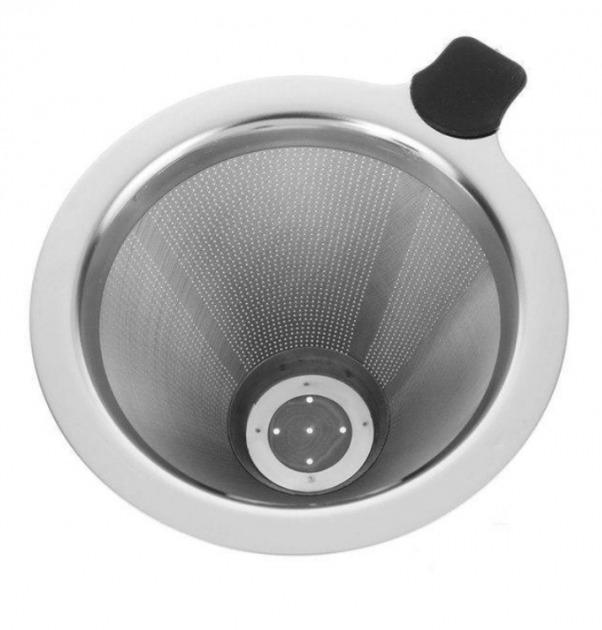 Кавоварка крапельна Frico із багаторазовим сталевим фільтром 200 мл Чорний (336А) - фото 4 Кавоварка крапельна Frico із багаторазовим сталевим фільтром 200 мл Чорний (336А) - фото 4