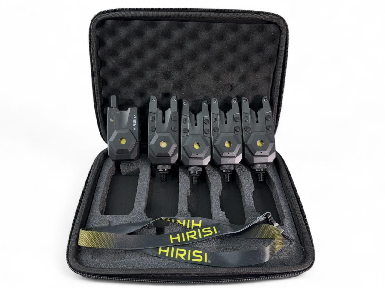 Карповые сигнализаторы поклевки Hirisi S7 набор 4/1 (S7-4)