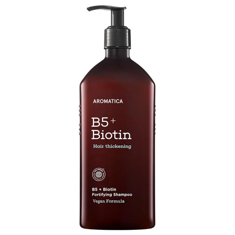 Шампунь укрепляющий с биотином Aromatica B5+ Biotin Fortifying Shampoo 400 мл (173893)