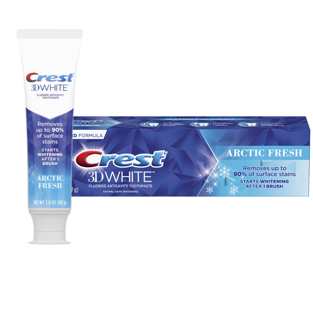 Зубная паста отбеливающая Crest 3D White Arctic Fresh для устранения зубного камня 107 г (59830118)