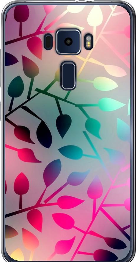 Чехол на Asus Zenfone 3 ZE520KL Листья (2235u-449-42517)