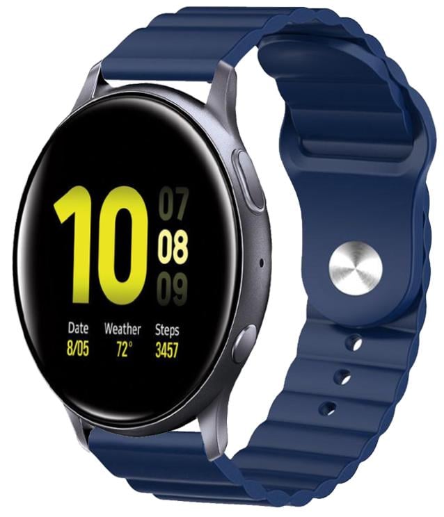 Ремешок Wave для Galaxy Watch Active 2/1 Dark Blue (16688) Ремешок Wave для Galaxy Watch Active 2/1 Dark Blue (16688)