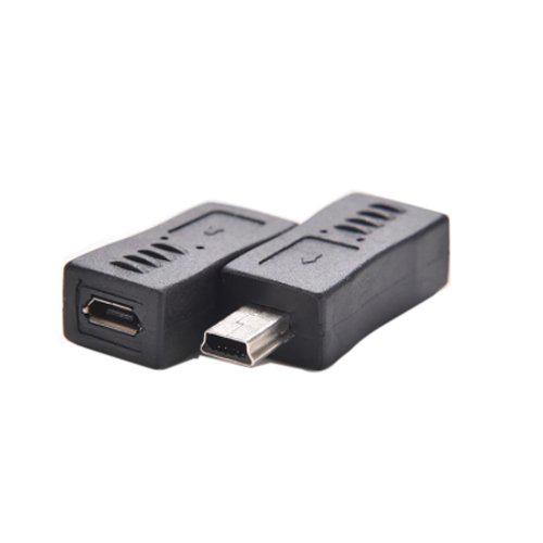 Перехідник miniUSB мама - microUSB тато - фото 2