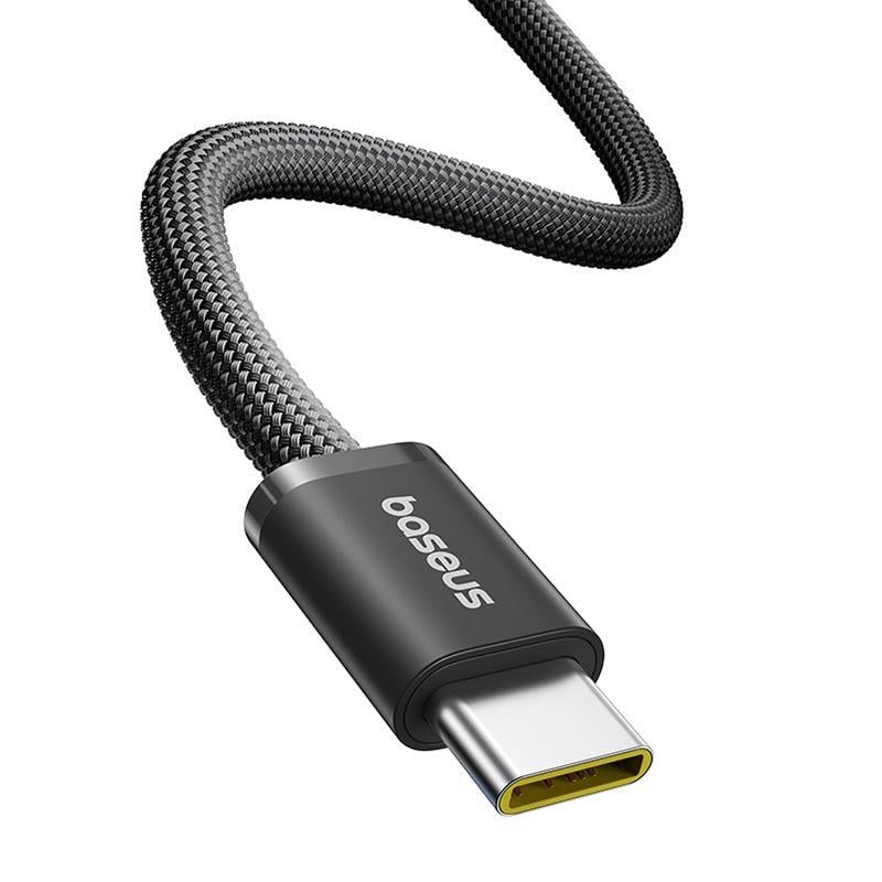Кабель для зарядки і передачі даних Baseus Dynamic 4 Fast Charging Data Cable USB-C - USB-C 1м Чорний (P10381400111-00) - фото 3