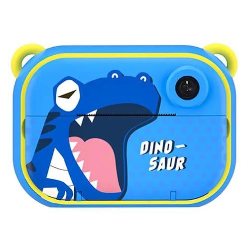 Фотоапарат дитячий миттєвого друку 3 Dinosaur microSD Blue (582636)