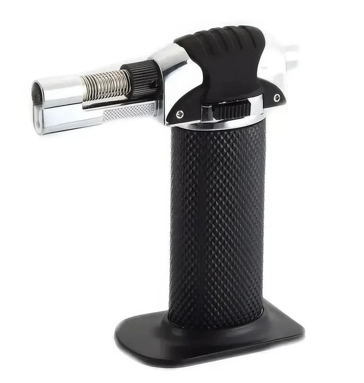 Газовая горелка с пьезоподжигом 9960 Refillable Butane Child Resistant Черный (1010880-Black)