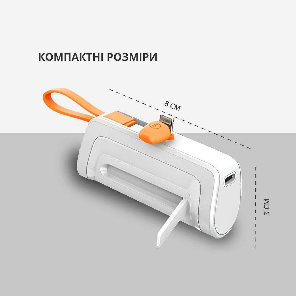 Повербанк Mini Tube LTW 5000 мАг (14424990) - фото 4