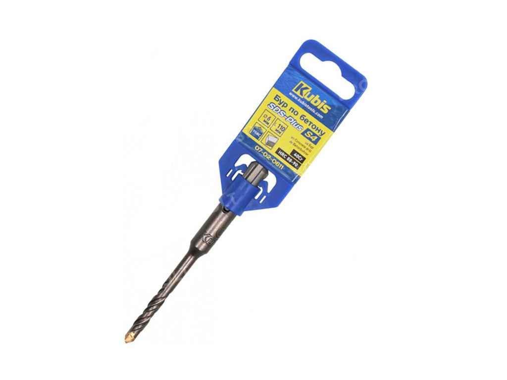 Бур по бетону Kubis L 600 мм d 26 мм SDS-PLUS S4 40Cr YG8C HRC 88-90 (959467) - фото 1 Бур по бетону Kubis L 600 мм d 26 мм SDS-PLUS S4 40Cr YG8C HRC 88-90 (959467) - фото 1