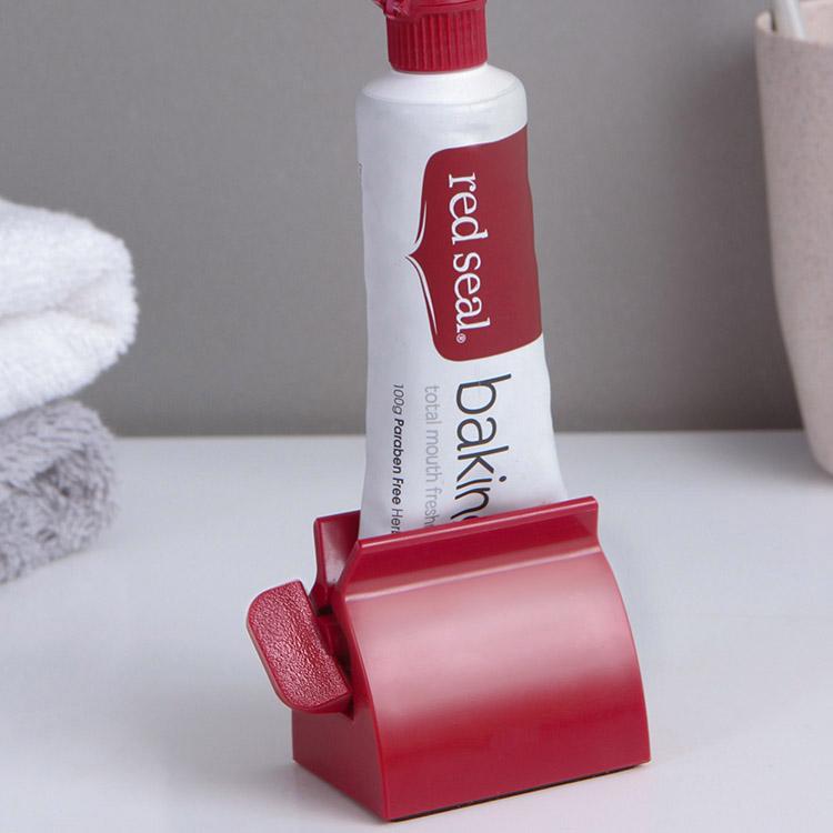 Прес-витискувач для зубної пасти та крему ANYA D645-DS Red - фото 2 Прес-витискувач для зубної пасти та крему ANYA D645-DS Red - фото 2