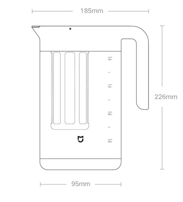 Кувшин MiJia Cold Water Bottle 1,6 л - фото 2