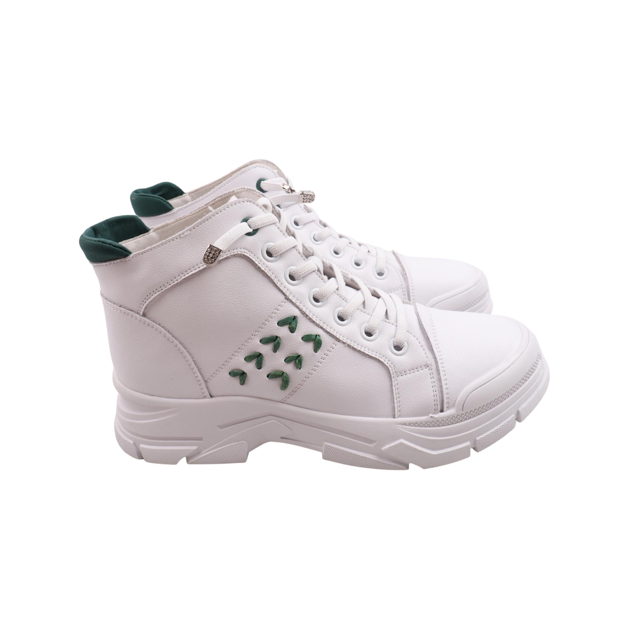 Ботинки женские Gifanni 162-23DHS натуральная кожа р. 36 Белый (29185859)