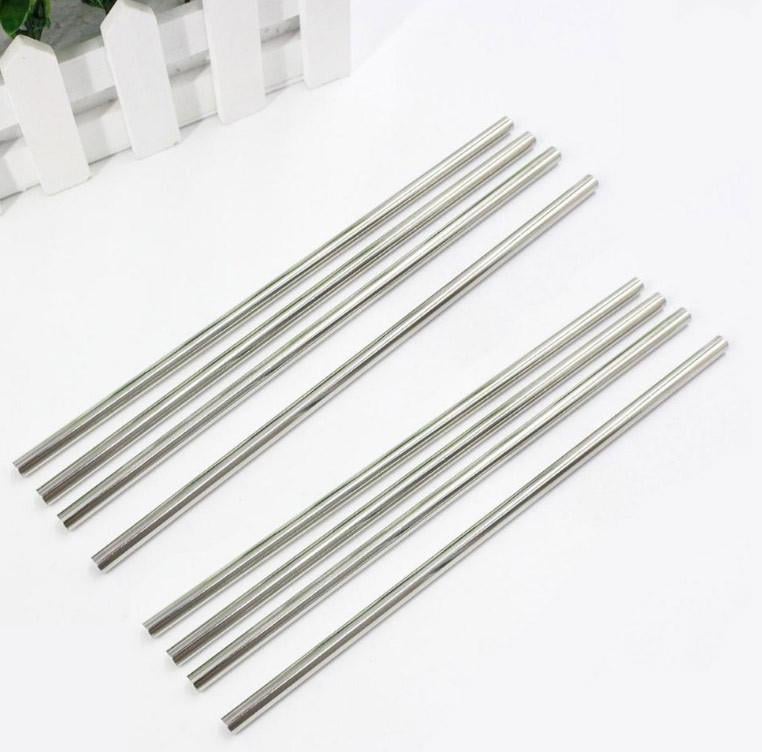 Набор металлических трубочек-соломинок для напитков Primo MT8R-2 20 см 6 мм (879099149) - фото 2 Набор металлических трубочек-соломинок для напитков Primo MT8R-2 20 см 6 мм (879099149) - фото 2