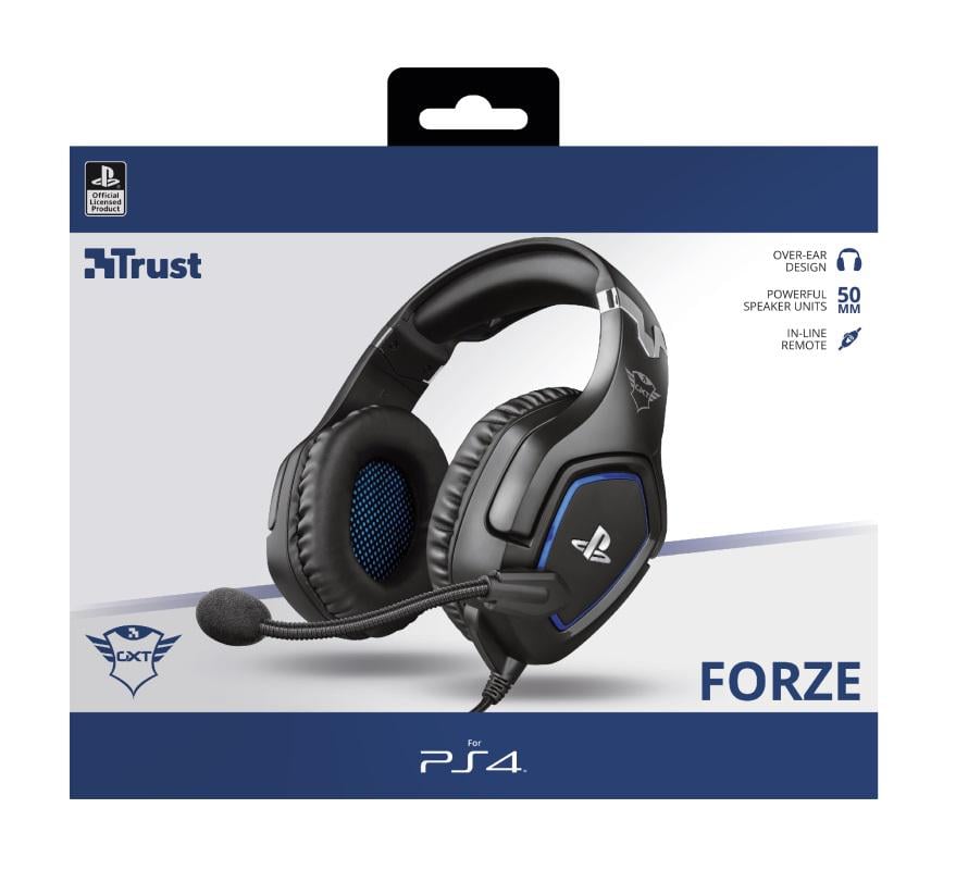 Наушники с микрофоном Trust GXT 488 Forze-G for PS4 Черный (23530_TRUST) - фото 7