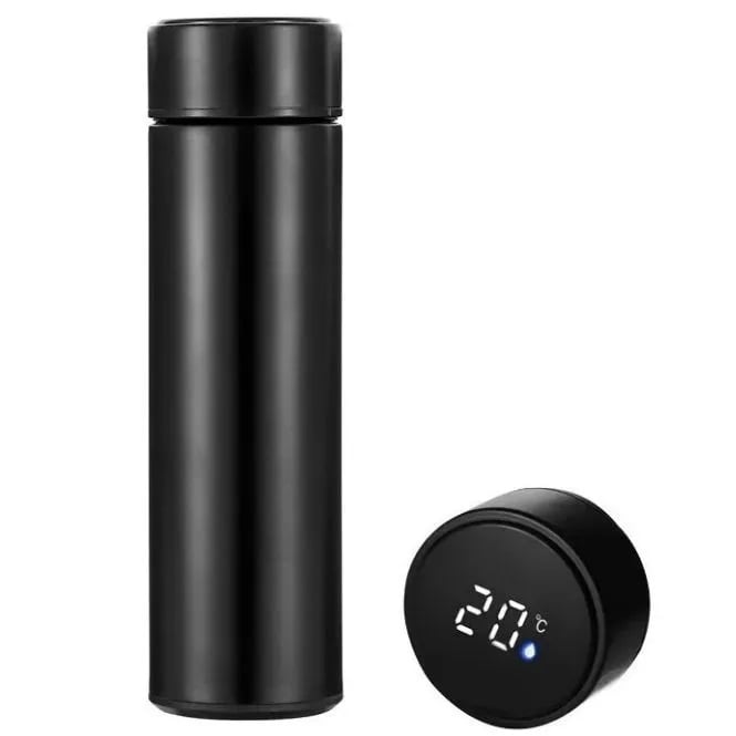 Термос Unique UN-1006 с датчиком температуры 500 мл Black (tf3721)