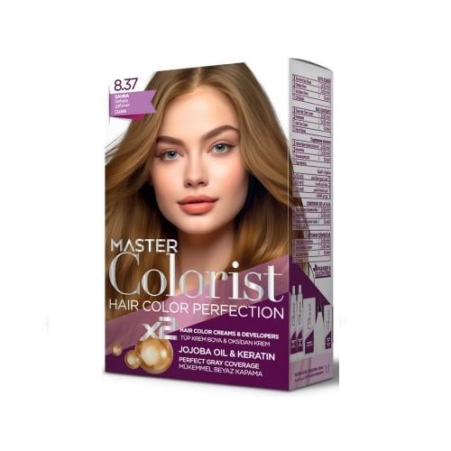 Краска для волос Master Colorist 8.37 2x50 мл/2x50 мл/10 мл Песочный (302343)