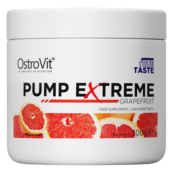 Комплекс до тренування OstroVit Pump Extreme 300 g /30 servings/ Grapefruit - фото 1