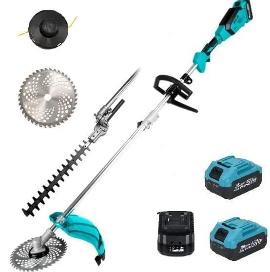 Триммер газонный аккумуляторный бесщеточный Grand АТГ-20 2 АКБ 4 Ач/ЗУ/шпуля с леской/косильный нож/насадка кусторез (26842986) Триммер газонный аккумуляторный бесщеточный Grand АТГ-20 2 АКБ 4 Ач/ЗУ/шпуля с леской/косильный нож/насадка кусторез (26842986)